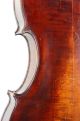 Historically Important Antique American Violin,  Andrew Hyde,  Northampton Ma 1902 String photo 7