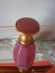Vintage Devilbiss Perfume Bottle Mauve/pink & Gold Perfume Bottles photo 1