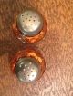 Salt And Pepper Shakers,  Glass.  Antique Salt & Pepper Shakers photo 1
