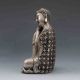 Collectible Chinese Silver Copper Handwork Seated Buddha Statues Buddha photo 2