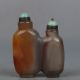 Chinese Exquisite Hand - Carved Siamese Agate Snuff Bottle Snuff Bottles photo 2