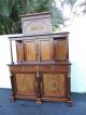 Large Tall French Cabinet Breakfront Wall Unit 7065 Post-1950 photo 2