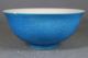 Chinese Blue Glaze Porcelain Carven Bowl Bowls photo 1