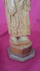 An Asia Wood Carved Statue The Americas photo 5