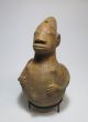 Serene Mangbetu Pottery Vessel With Image Of A Peaceful Ancestor,  African Art Sculptures & Statues photo 1