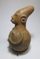 Serene Mangbetu Pottery Vessel With Image Of A Peaceful Ancestor,  African Art Sculptures & Statues photo 2