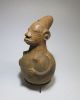 Serene Mangbetu Pottery Vessel With Image Of A Peaceful Ancestor,  African Art Sculptures & Statues photo 3