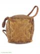 Kuba Basket Lidded With Strap Handwoven Congo African Art Was $99 Other African Antiques photo 3