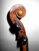 Vintage Old Antique 1800s 1 Pc Back Full Size Violin - String photo 2