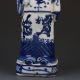 Chinese Blue And White Handwork Emperor Character Statue Gd8378 Other Antique Chinese Statues photo 2