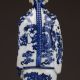 Chinese Blue And White Handwork Emperor Character Statue Gd8378 Other Antique Chinese Statues photo 5