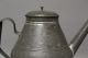 A Very Early 19th C Pa Tin Coffee Pot In Surface Great Early Form Primitives photo 4