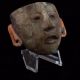 Teotihuacan Stone Maskette/mask Pendant - Antique Pre Columbian - Maya Olmec The Americas photo 1