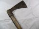 Ancient Medieval Viking Heavy Battle Axe 900 - 1000 Ad Hand Carved Custom Handle Viking photo 2