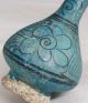 G985: Persian Porcelain Flower Vase Of Appropriate Tone And Work W/good Atmosphe Other Antiquities photo 5