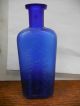 Rare Antique1897 Blue Pharmacy Bottle D.  B.  North & Co.  Druggists Fortuna,  Ca. Bottles & Jars photo 7