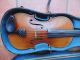 Antique Violin Viola Stradiuavius Wooden Case Bow String photo 1