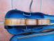Antique Violin Viola Stradiuavius Wooden Case Bow String photo 3