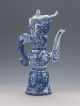 Exquisite Chinese Blue And White Porcelain Handmade Dragon Teapot Teapots photo 4