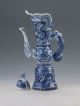 Exquisite Chinese Blue And White Porcelain Handmade Dragon Teapot Teapots photo 5