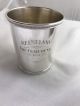 Mark J Scearce Sterling Kentucky Derby Julep Cup 1952 Keeneland Claiborne Cups & Goblets photo 1