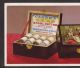 Antique 1800 ' S Clarks Sewing Thread Spool Box Victorian Advertising Trade Card Baskets & Boxes photo 2
