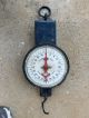 Antique Pelouze Dairy Hanging Scale Capacity 40 Lb.  By 1/10 Ny.  & Penn.  Serial F6 Scales photo 1