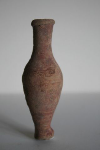 Ancient Greek Hellenistic Spindle Flask 4/3rd Century Bc photo