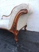 Early Victorian 1800s Carved Chaise Lounge Fainting Sofa Couch 8202 1800-1899 photo 9