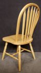 5 Vintage Spindle Back Windsor Ash Wood Wooden Dining Room Kitchen Side Chairs Post-1950 photo 10