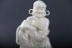 Exquisite Chinese Hand Carved White Porcelain Arhat Statue J59 Other Antique Chinese Statues photo 1