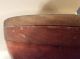 Antique Old Primitive Wooden Wood Bowl 12 