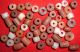 (50) Select Sahara Neolithic Colorful Stone Beads,  Prehistoric African Artifacts Neolithic & Paleolithic photo 1