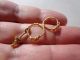 Ancient Roman Gold Rings Pendants,  Nicely Twisted And Granulation Decoration Roman photo 4