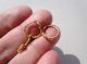 Ancient Roman Gold Rings Pendants,  Nicely Twisted And Granulation Decoration Roman photo 6