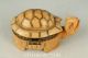 Asian Chinese Old Not Plastic Handmade Carving Tortoise Collect Statue Snuff Box Other Antique Chinese Statues photo 2