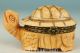 Asian Chinese Old Not Plastic Handmade Carving Tortoise Collect Statue Snuff Box Other Antique Chinese Statues photo 4