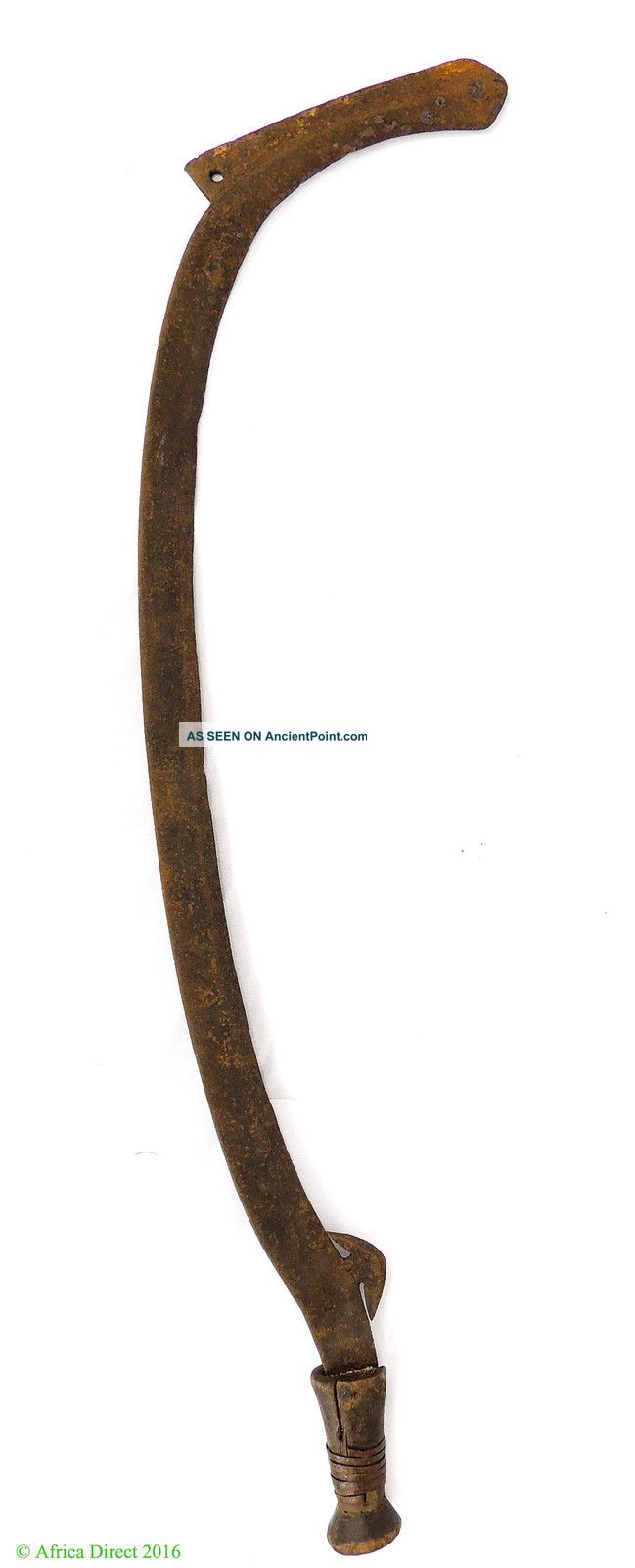 Kuba Sword Iron Blade Currency Congo Africat 30 Inch Was $99.  00 Other African Antiques photo