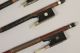 Vintage Early 20c Group 4 Violin Bows & Restoration Incl L Bausch String photo 4