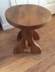 Antique Vintage Wooden Milking Stool Rustic Country Shabby Chic Farmhouse 1900-1950 photo 4