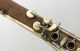 Antique German Boxwood Bb Clarinet Stengel Bayreuth.  442hz - Complete Restored Wind photo 9
