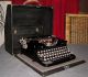 Antique Iconic Art Deco Glossy Black Royal P Typewriter From 1930 - Typewriters photo 1