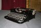 Antique Iconic Art Deco Glossy Black Royal P Typewriter From 1930 - Typewriters photo 3