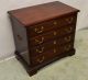 Henkel Harris Solid Mahogany Stand Chest End Table Nightstand (a) Post-1950 photo 2