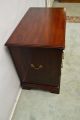Henkel Harris Solid Mahogany Stand Chest End Table Nightstand (a) Post-1950 photo 3
