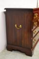 Henkel Harris Solid Mahogany Stand Chest End Table Nightstand (b) Post-1950 photo 2