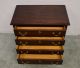 Henkel Harris Solid Mahogany Stand Chest End Table Nightstand (b) Post-1950 photo 8