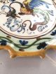 Rare Antique Salvini Italian Majolica Plate C.  1890 - 1900 Griffin And Butterfly Plates & Chargers photo 1