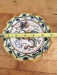 Rare Antique Salvini Italian Majolica Plate C.  1890 - 1900 Griffin And Butterfly Plates & Chargers photo 3