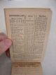 Rare Simmons Regulator Patent Medicine Pocket Almanac West Alexandria Ohio 142 Quack Medicine photo 4